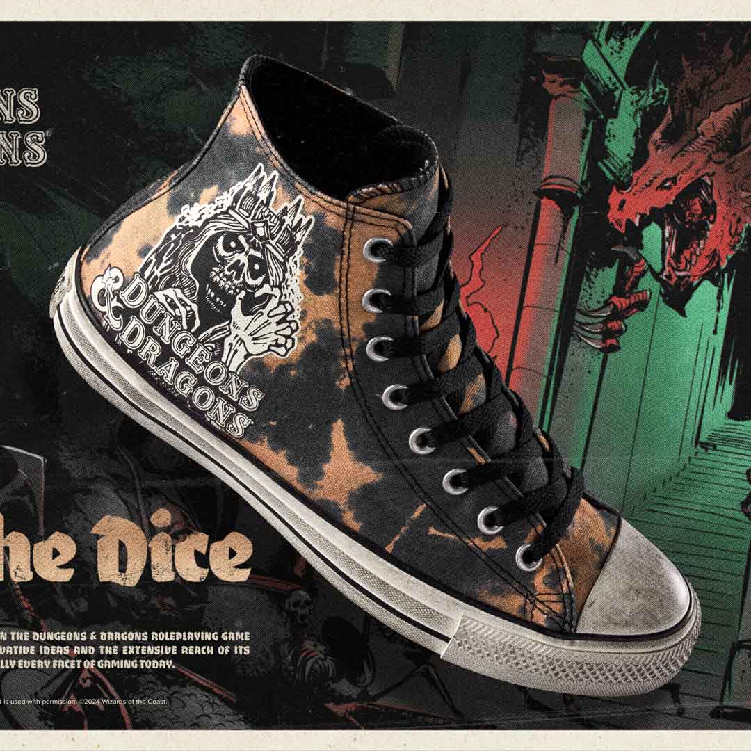 Dungeons & Dragons x Bright converse
