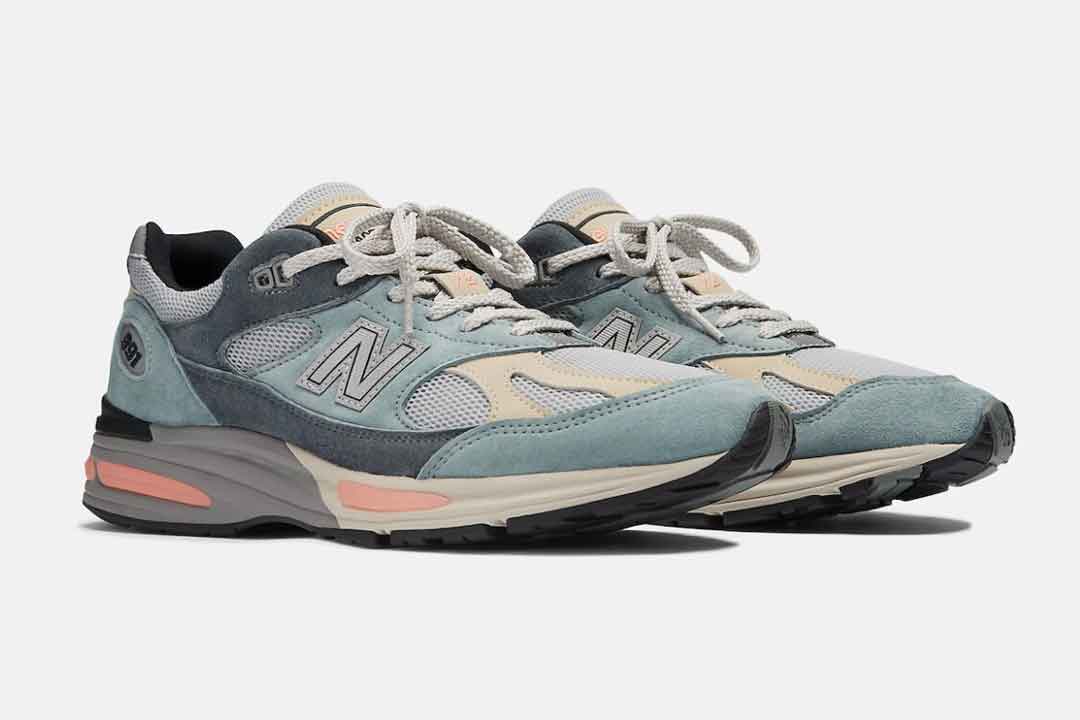 The New Balance 991v2 “Silver Blue” Drops This Month