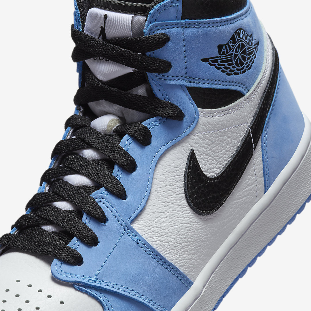 The Air Jordan wird 1 Mid now comes in a cool two-toned colourway with non-standard materials High Golf DQ0660-400