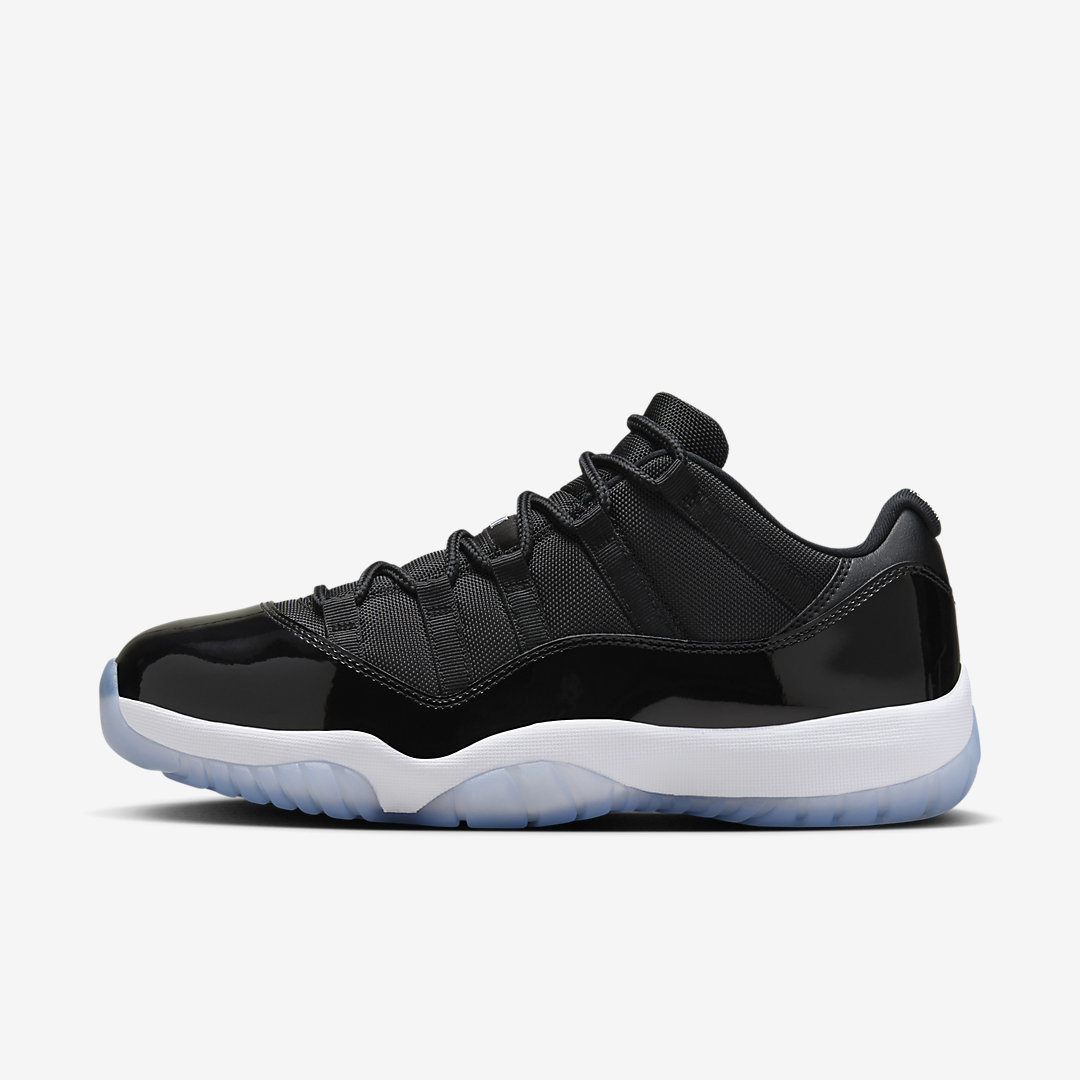 Nike Air Jordan Retro Xi 11 Low 72-10 2022 Black White Men S