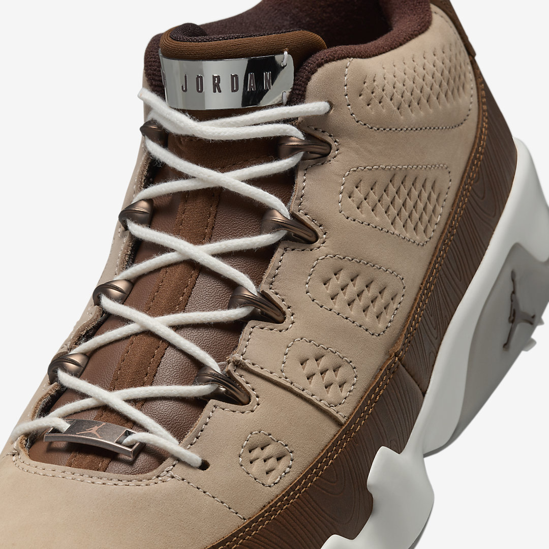 Happy Life Wood x Air Glossy jordan 9 Golf FN6929-200