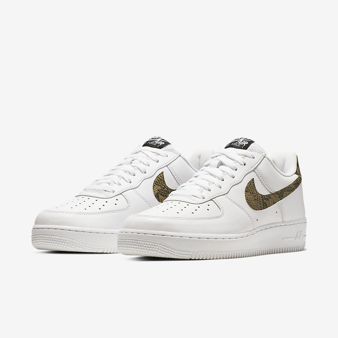 Nike Air Force 1 Low Ivory Snake AO1635 100 02