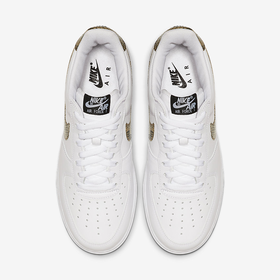 Nike Air Force 1 Low Ivory Snake AO1635 100 05