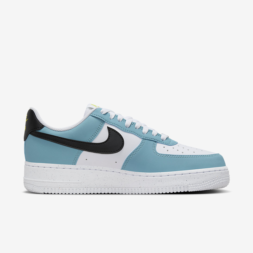 Nike Svart Air Force 1 Low Next Nature Teal Blue HJ9571 400 04