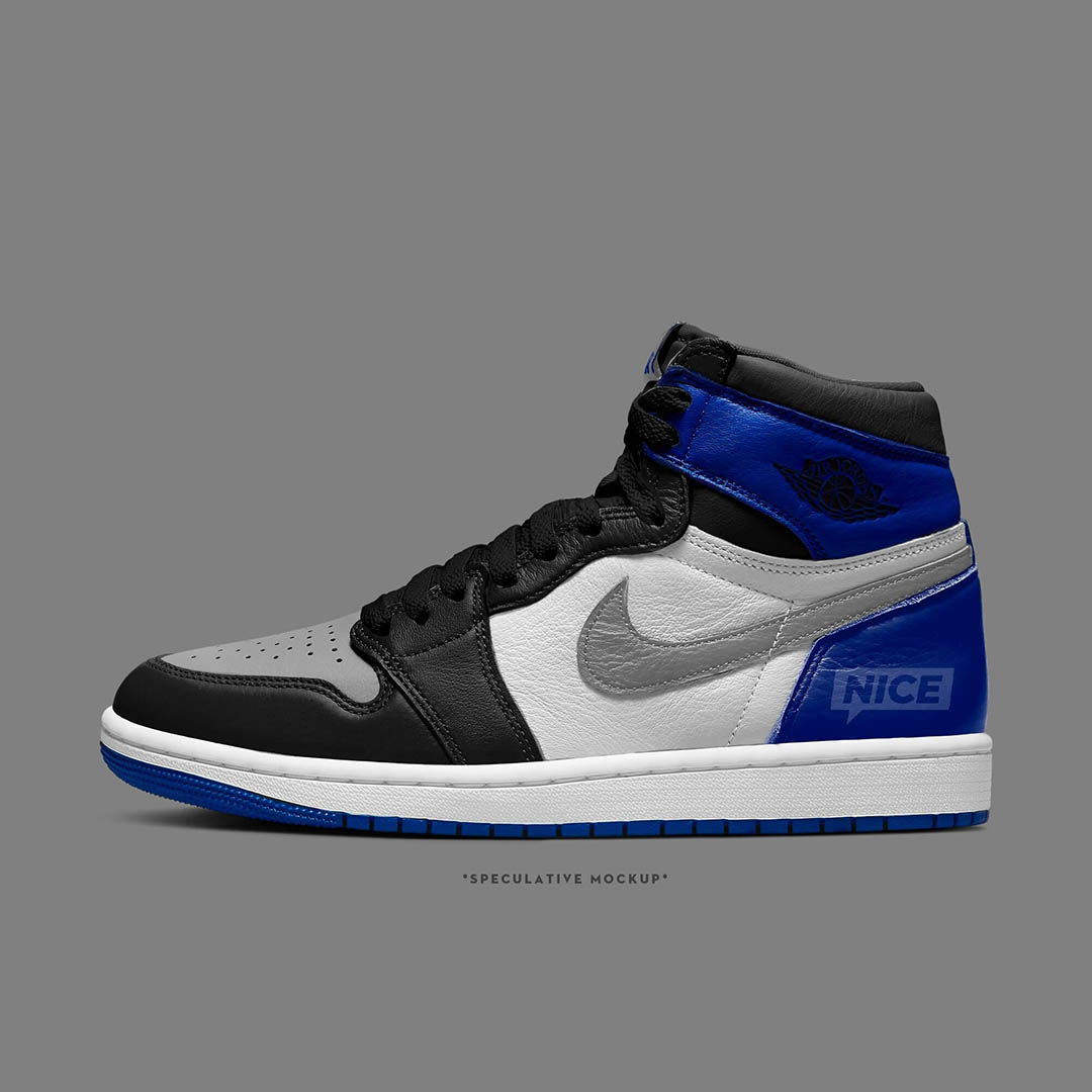 Air Jordan 1 High OG "White/Deep Royal Blue" DZ5485-100