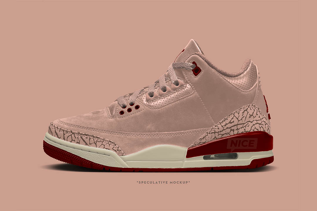 Air Jordan 3 WMNS "Valentine's Day" HJ0178-600