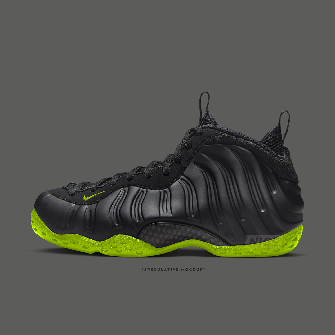 Nike Air Foamposite One "Black/Volt" HF2902-001