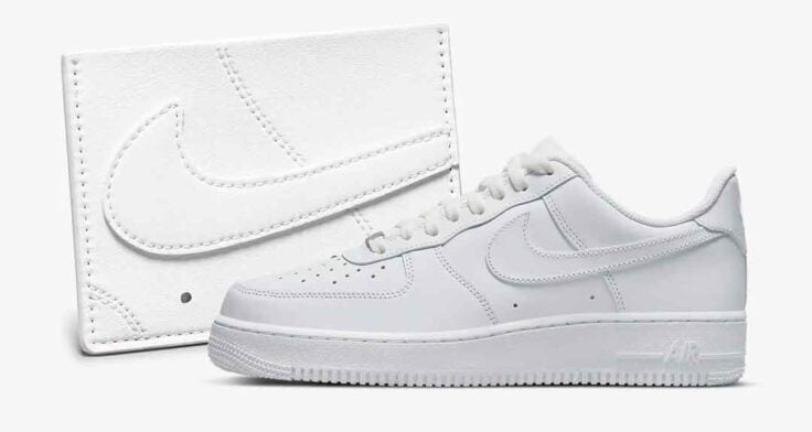 Nike blossom Air Force 1 Wallet