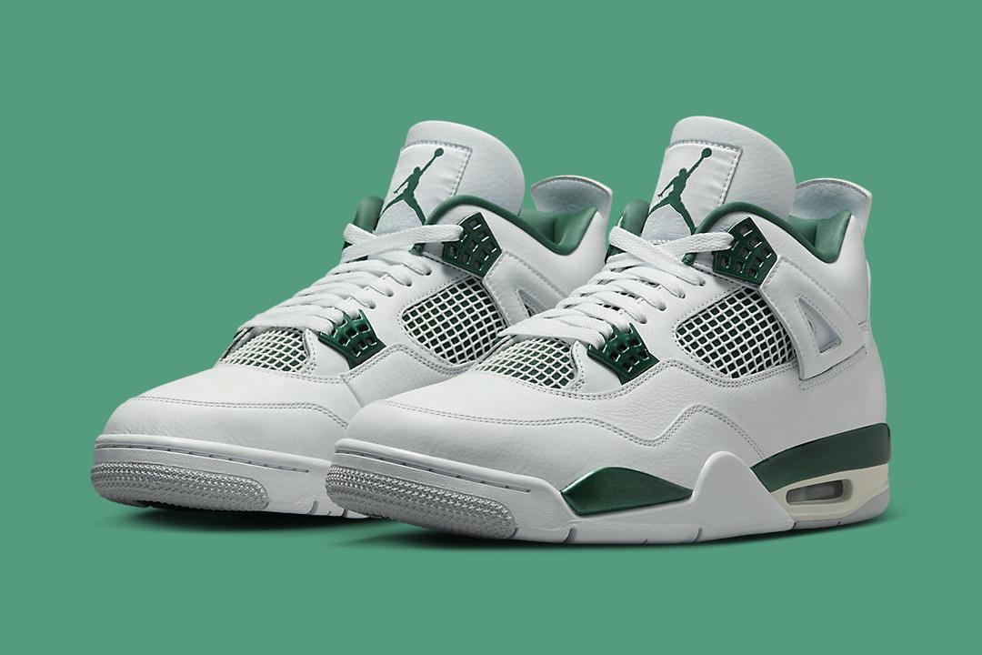 Air jordan Suede 4 "Oxidized Green" FQ8138-103