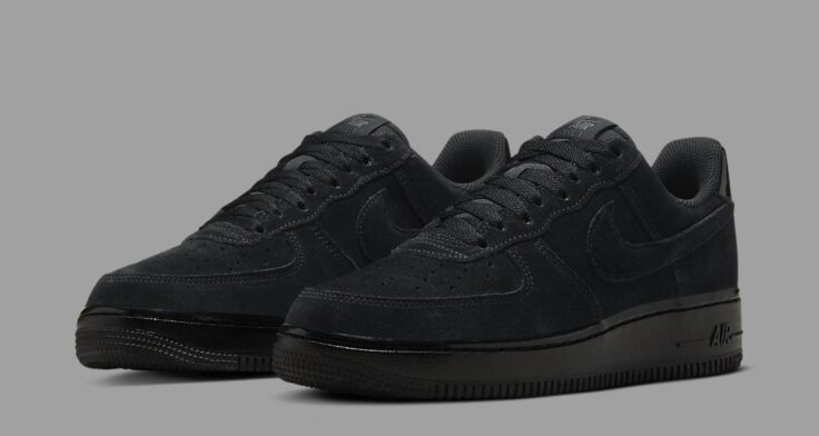 Nike Air Force 1 Low WMNS "Black Suede" HM9659-001