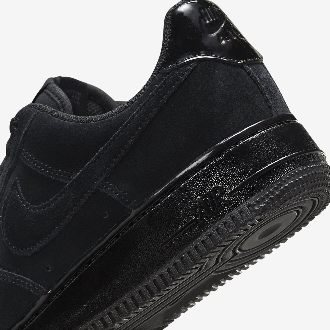 nike air force black suede womens