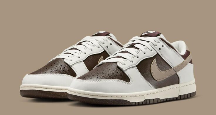 nike cement Dunk Low Next Nature "Baroque Brown" HF4292-100