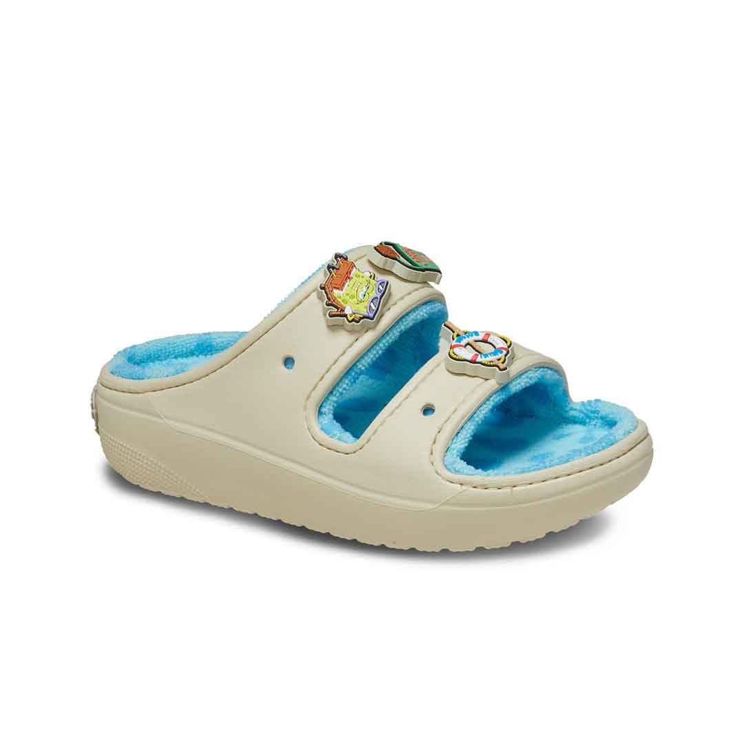 - HQZ SpongeBob SquarePants x Crocs Cozzzy Terry Sandal