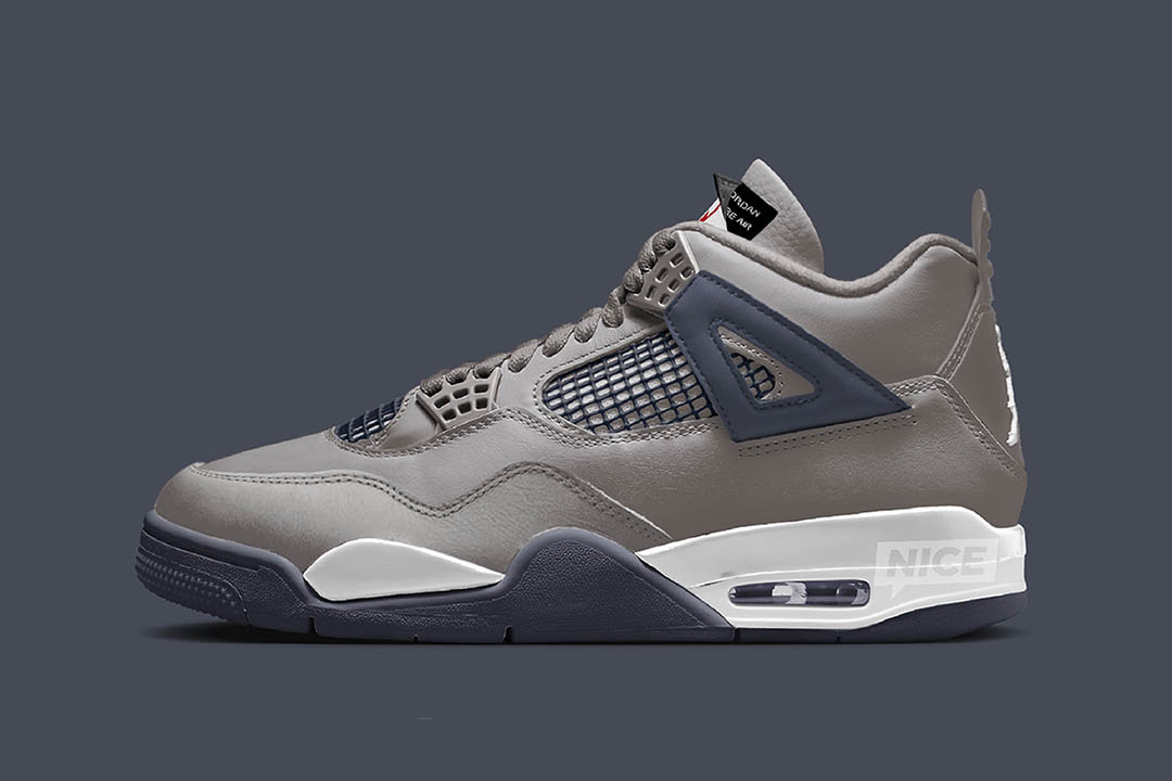 Air blemish jordan 4 Rare Air "Atmosphere Grey" FQ8138-003