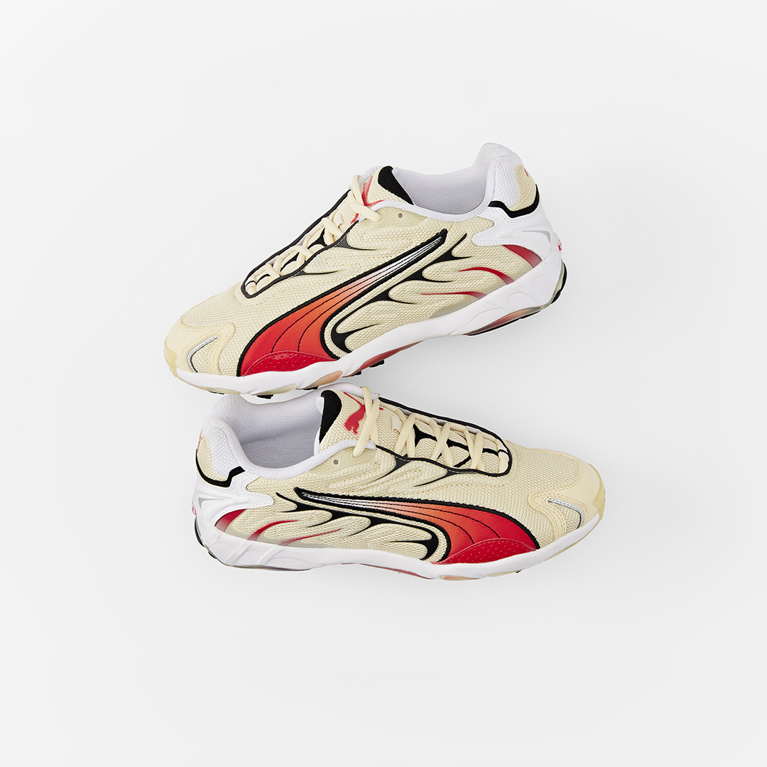 Puma Kids touch-strap sneakers