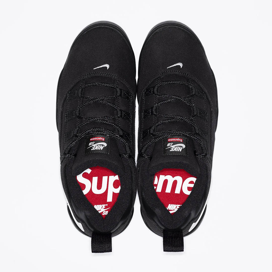 supreme nike sb darwin low black fq3000 001 3