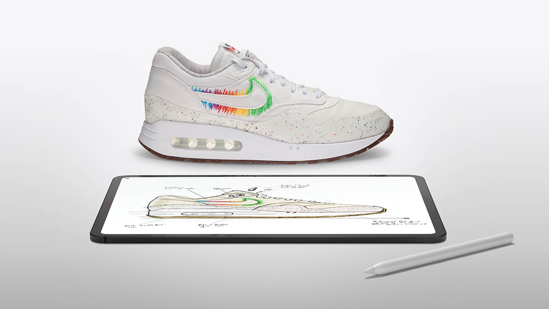 tim cook alpha nike air max 1 86 og made on ipad 3