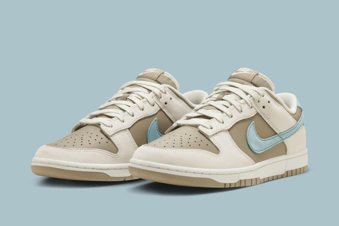 Nike Dunk Low Khaki Denim Turquoise HQ1175 240 Nice Kicks