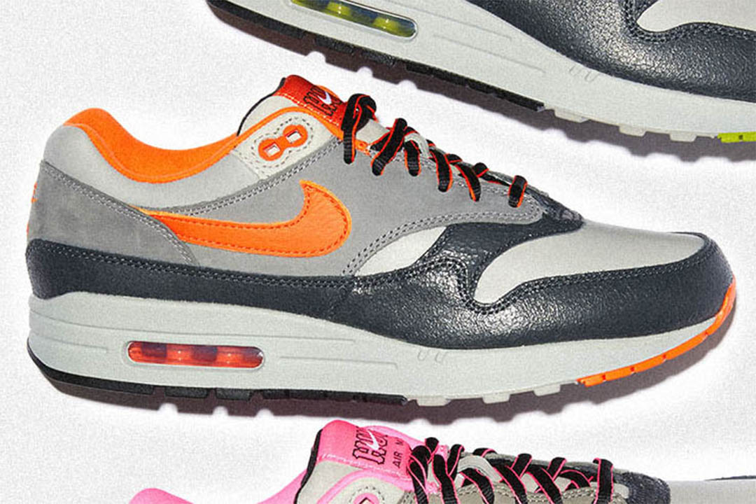 - HQZ HUF x Nike Air Max 1 Brilliant Orange