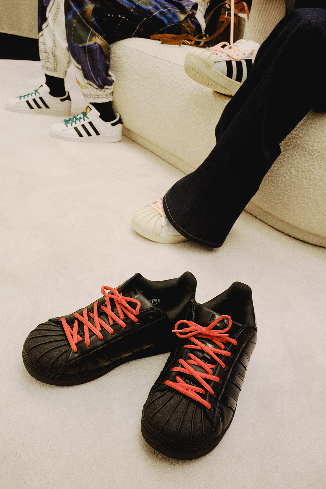 adidas x Pharrell Superstar 92 'Black' JI4267