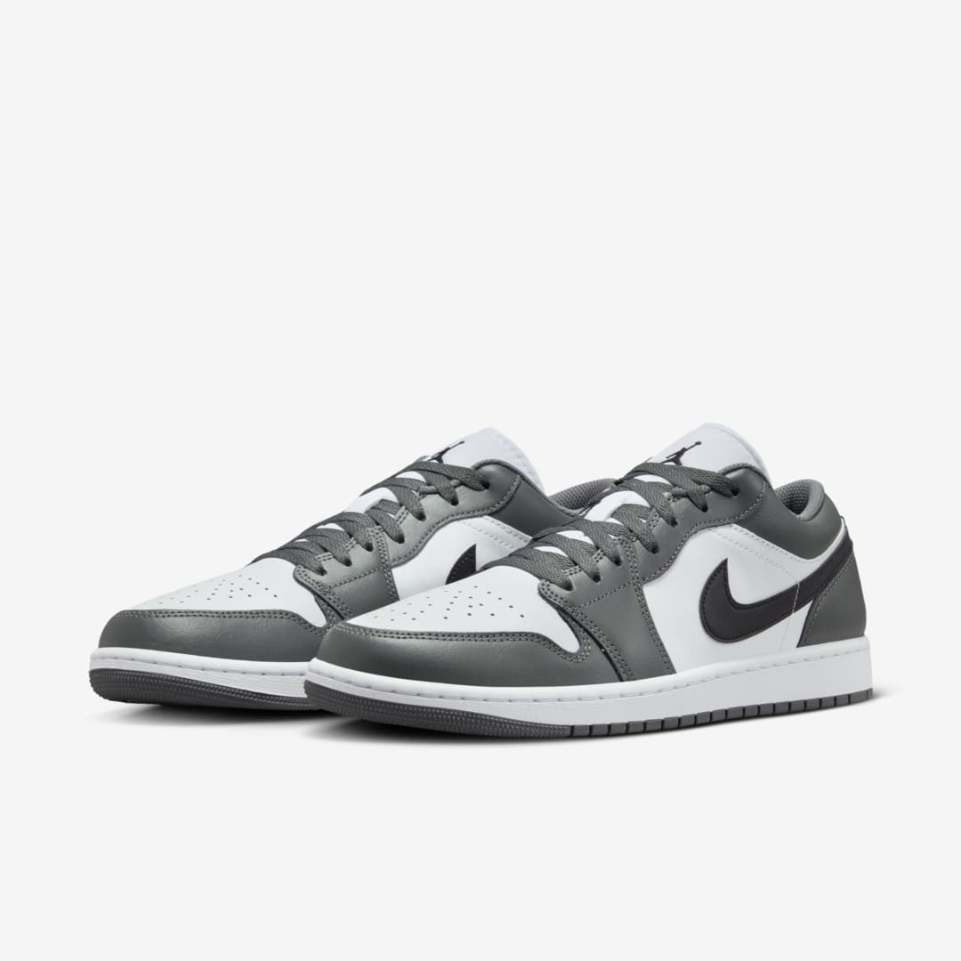 Air Jordan 1 Low Iron Grey 553558 152 Nice Kicks