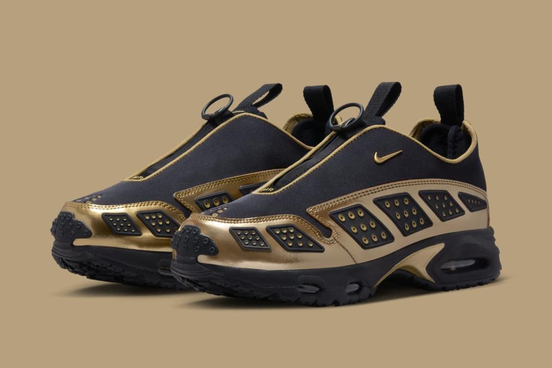 Nike Air Max Sunder "Black/Metallic Gold" HJ4130002 Nice Kicks