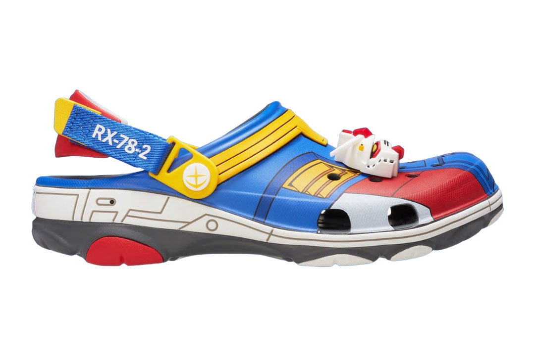 Gundam & Crocs Drop a Powerful All Terrain Clog