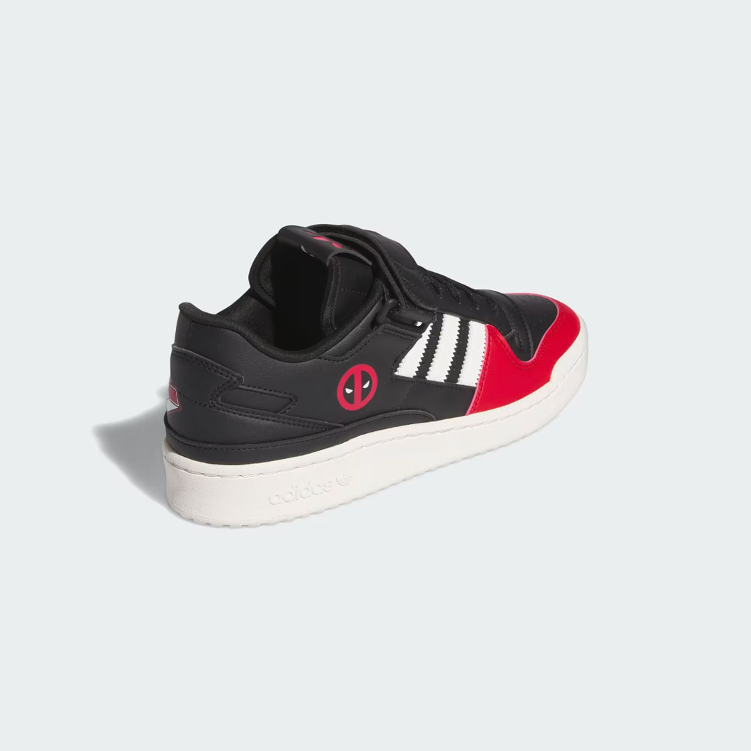 - HQZ Marvel x adidas Forum Low "Deadpool" JR2481