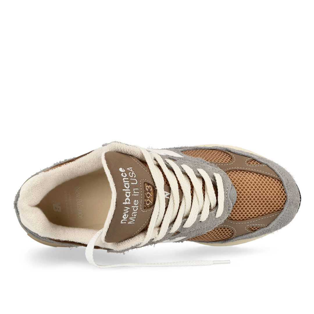 - HQZ New Balance 993 Made in USA "Sea Salt/Castlerock" U993GG