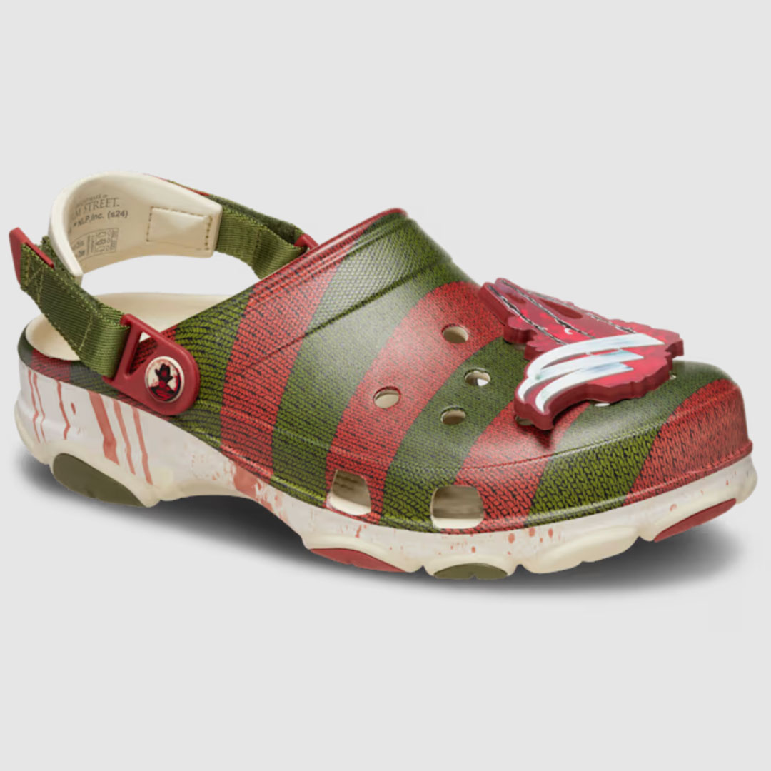 - HQZ Crocs Classic Clog "A Nightmare on Elm Street"