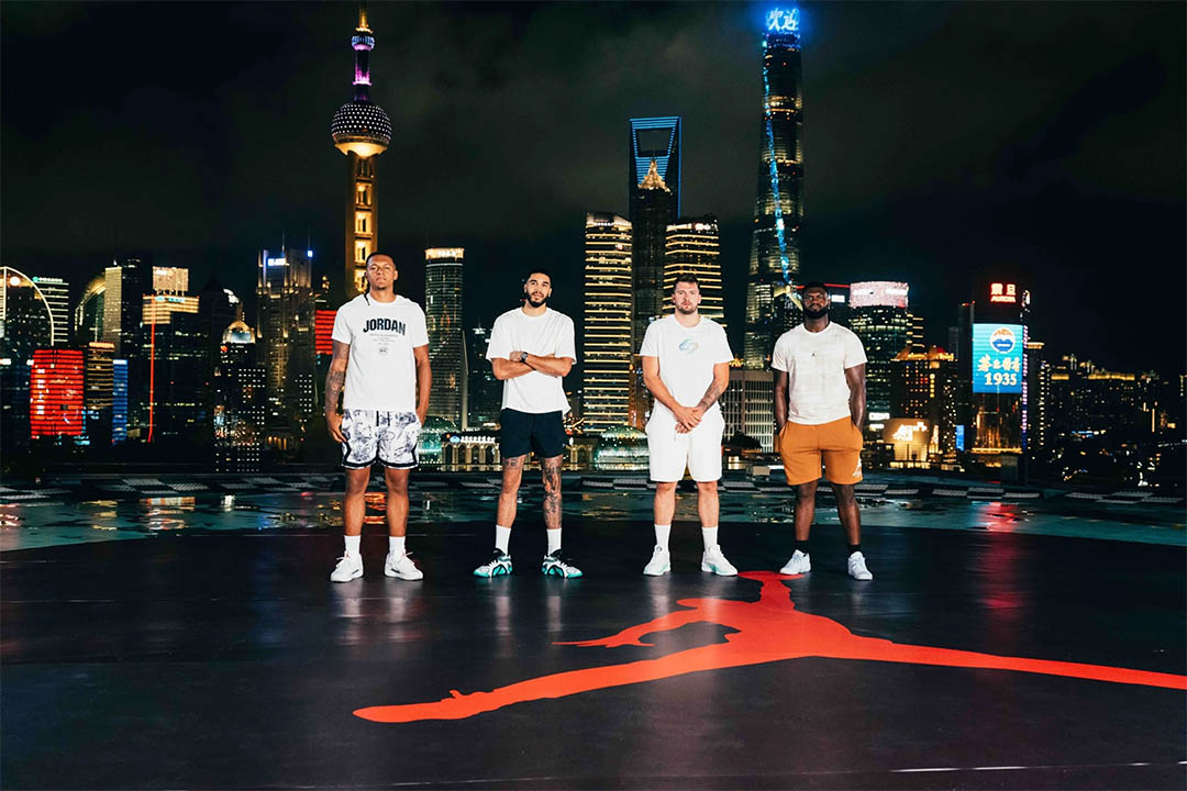 Jordan Brand s NBA Athletes Take Flight in China Nice Kicks