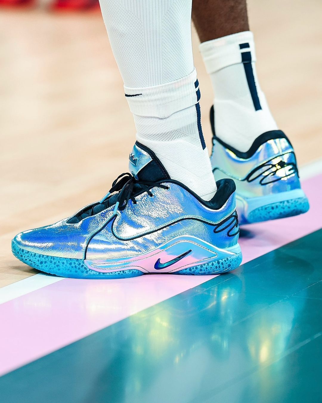 Blue and gold lebrons hot sale
