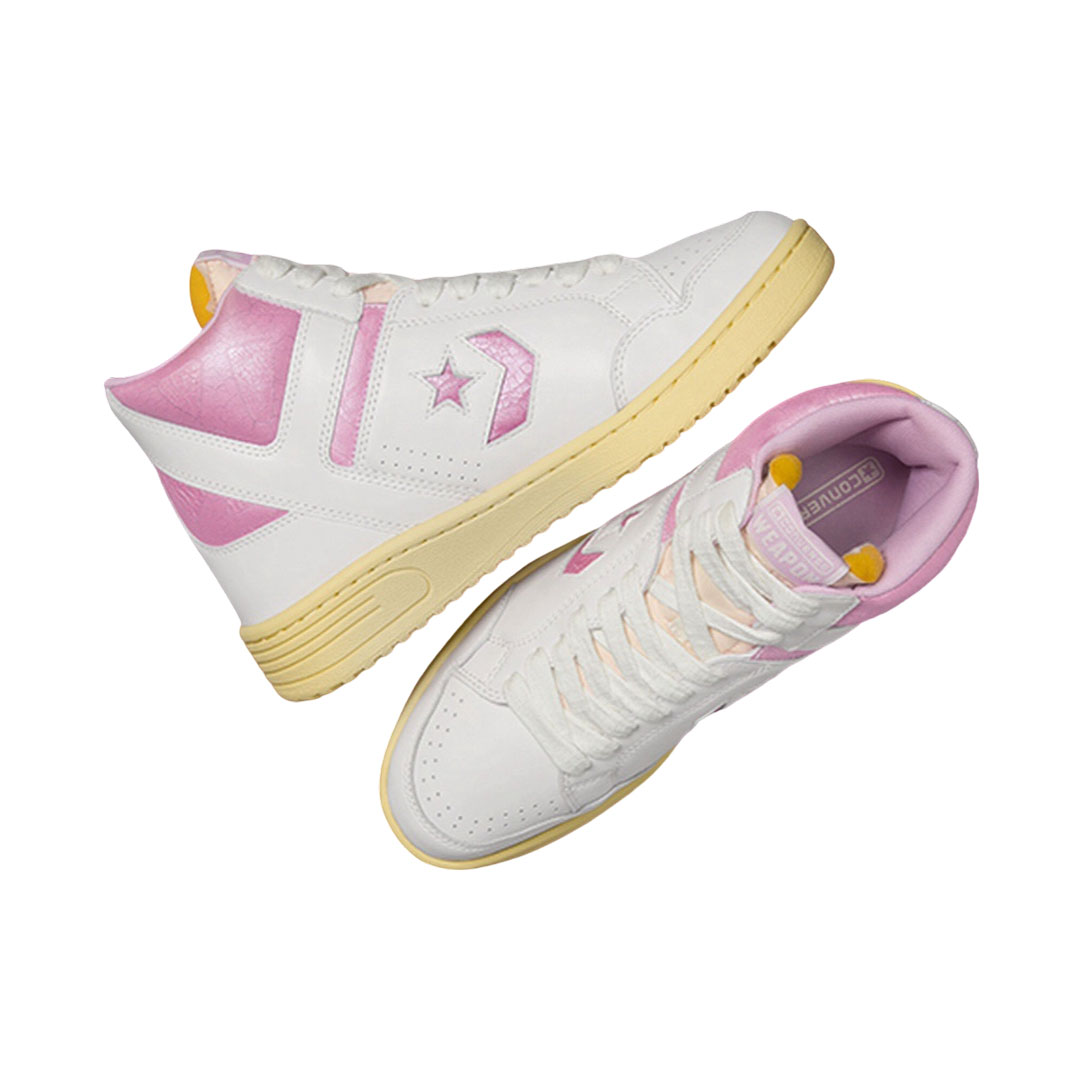 - HQZ Shai Gilgeous-Alexander x Converse Weapon Leather "White/Pink" A13355C