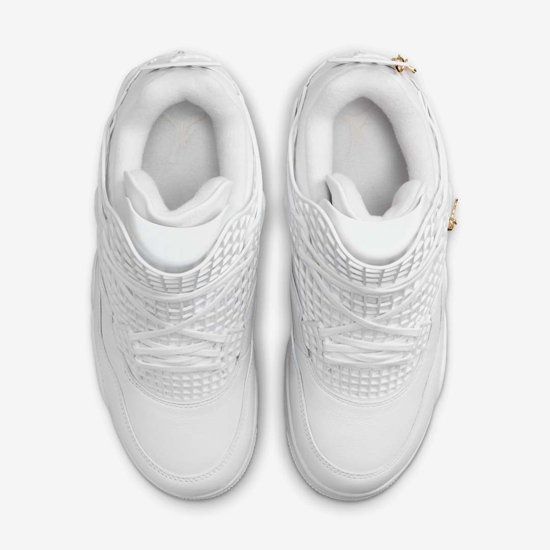 Air Jordan 4 WMNS Net "White/Phantom" Nice Kicks