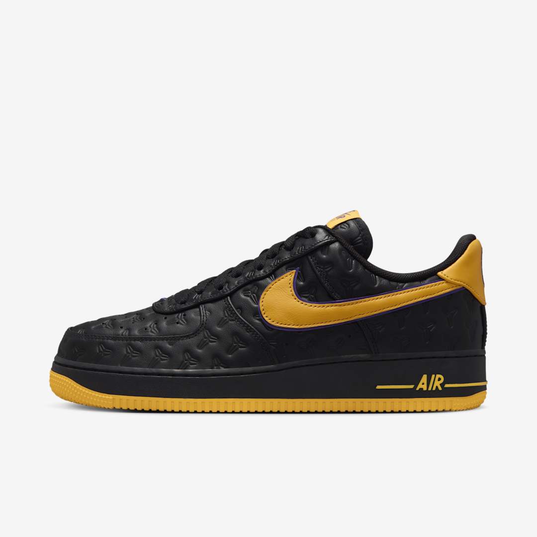 Kobe Bryant x Nike Air Force 1 Low Lakers Away HV5122 001 Nice Kicks
