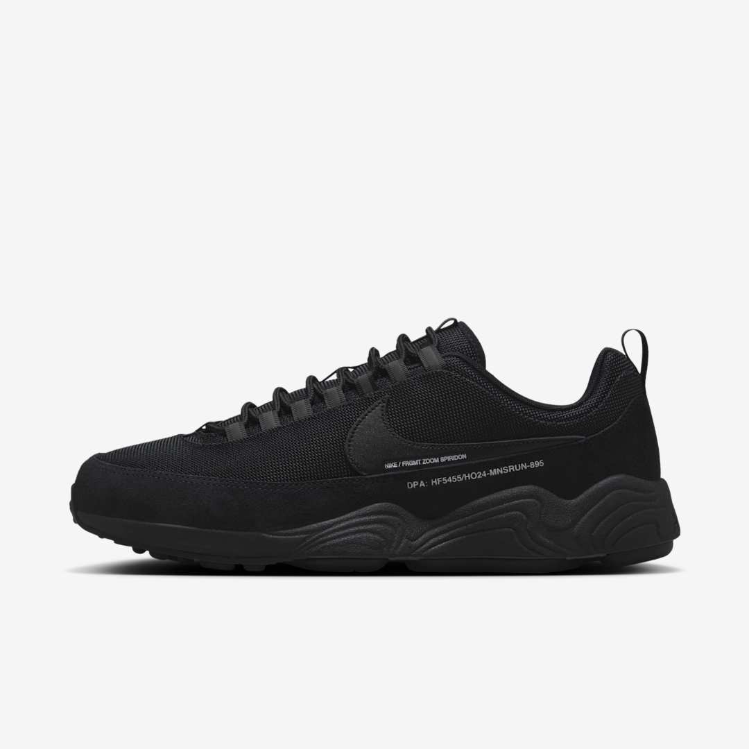 NIKE FRGMT ブラック スニーカー FRGMT x Nike Air Zoom Spiridon 