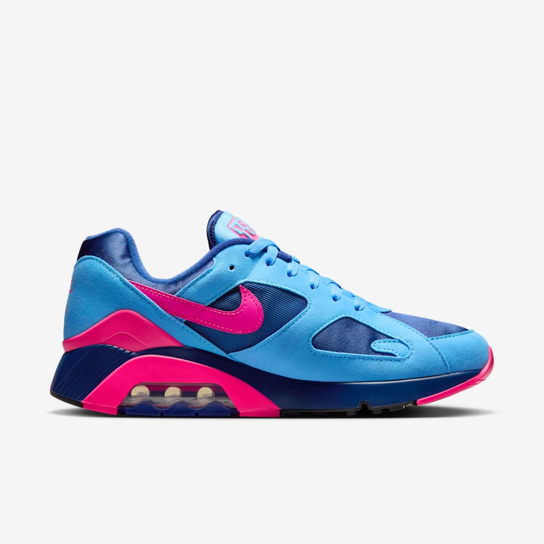 Nike Air Max 180 University Blue Hyper Pink Nice Kicks