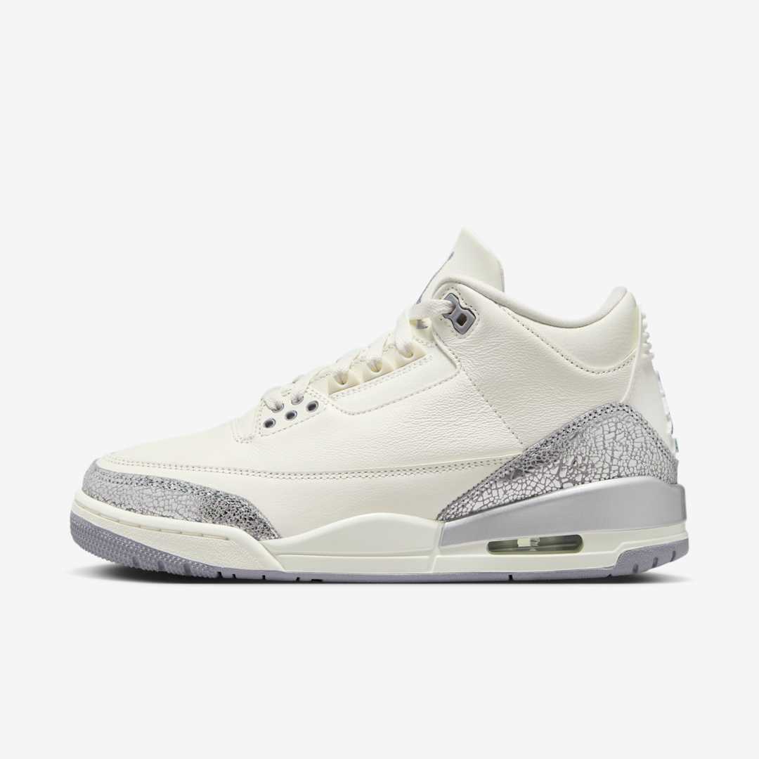 Air Jordan 3 WMNS "Sail/Cement Grey" CK9246-100