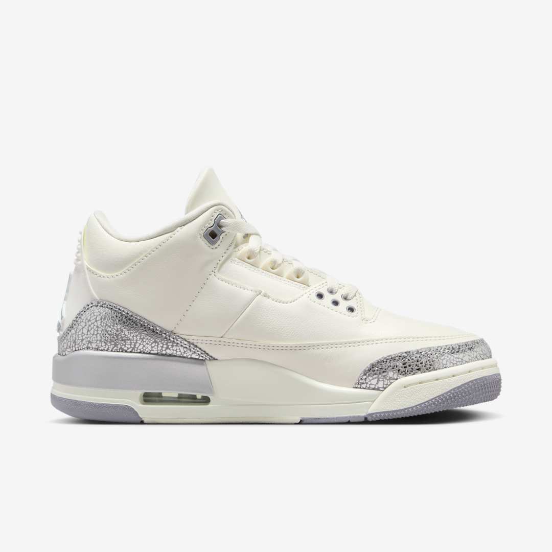 Air Jordan 3 WMNS "Sail/Cement Grey" CK9246-100
