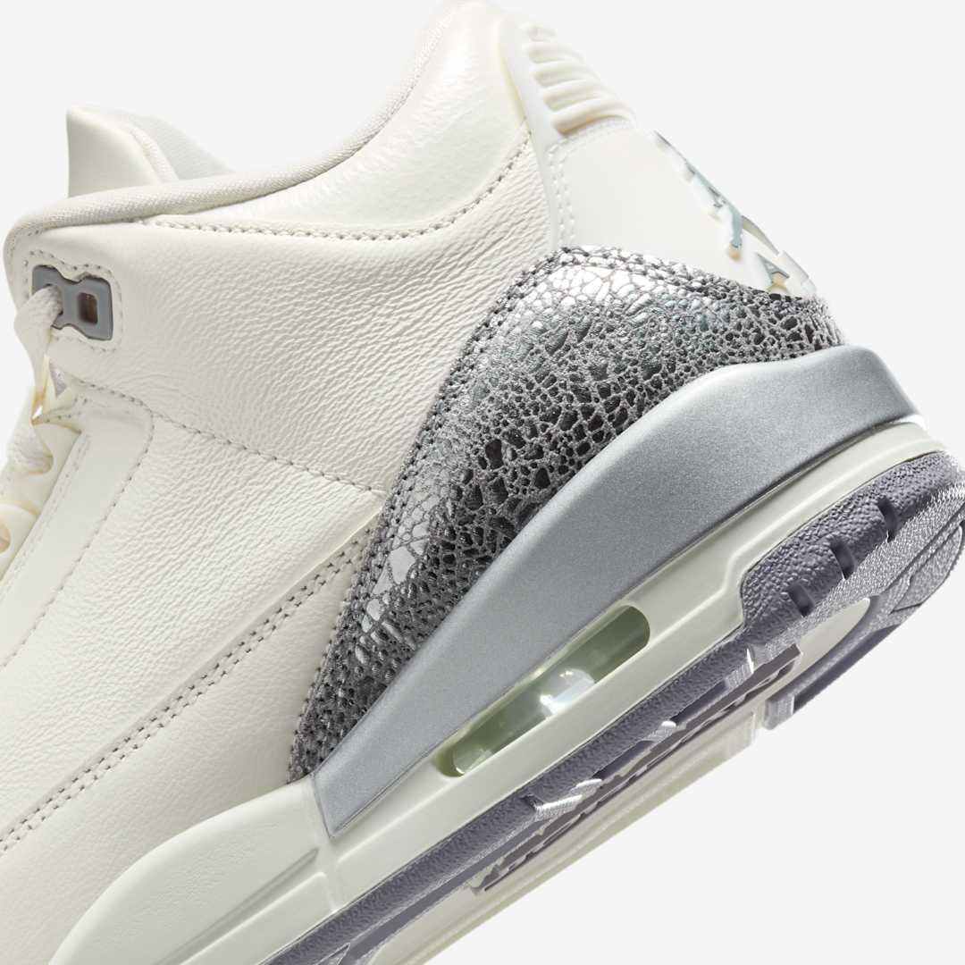 Air Jordan 3 WMNS "Sail/Cement Grey" CK9246-100