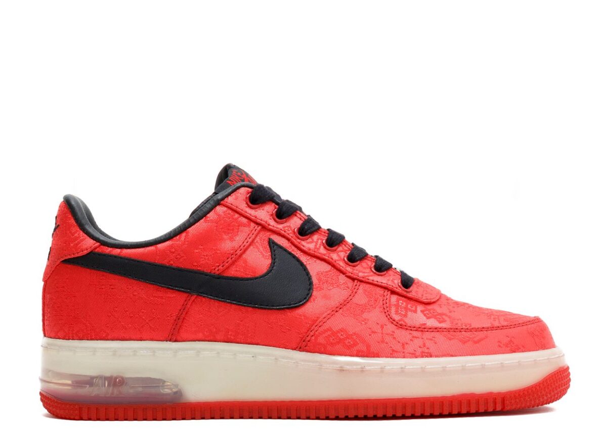 Clot x Nike Air Force 1 'Red Silk' 358701-601