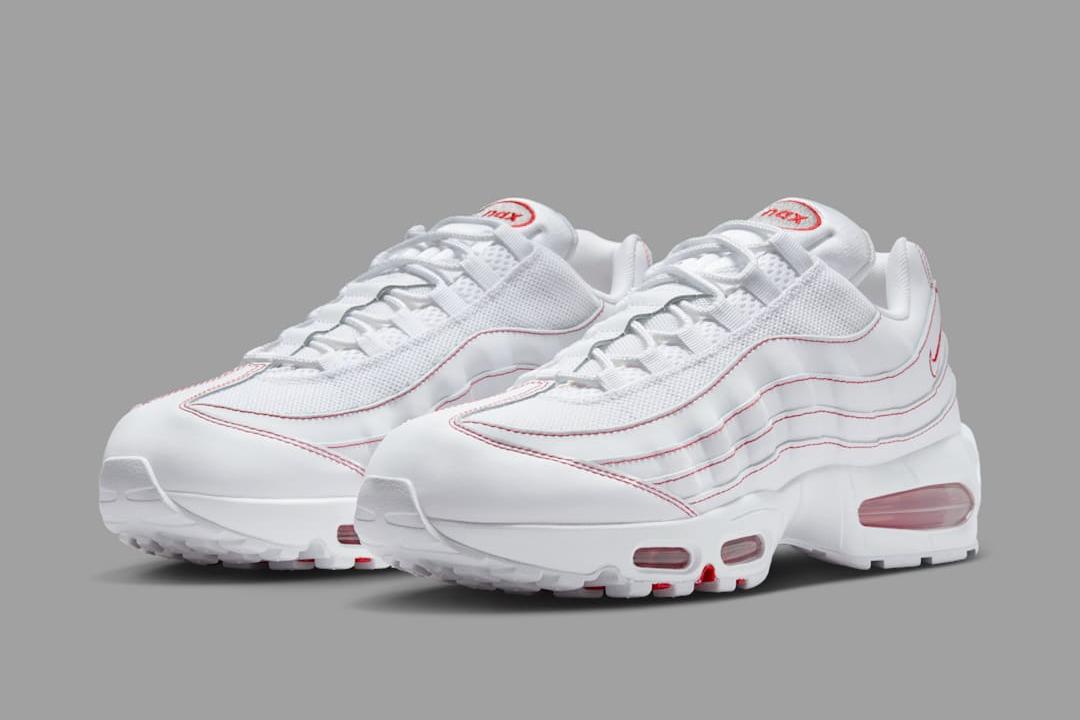 Nike Air Max 95 OG "White/University Red" IB7936-100