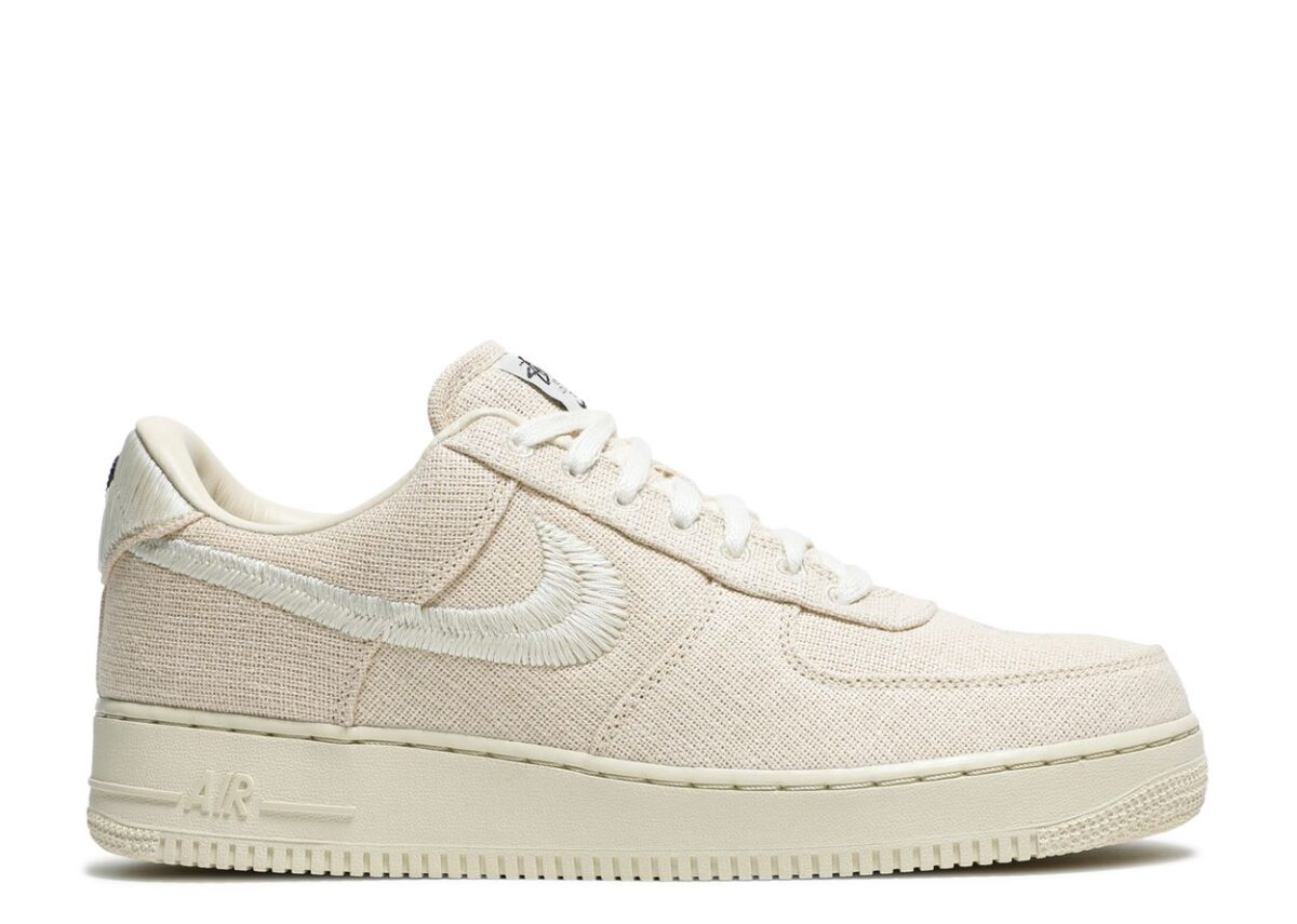 Stüssy x Nike Air Force 1 'Fossil' CZ9084-200