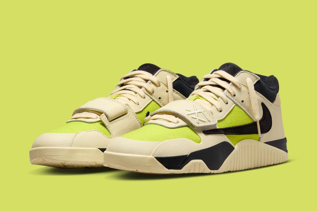 Travis Scott x Jordan Jumpman Jack "Bright Cactus" FZ8117-102