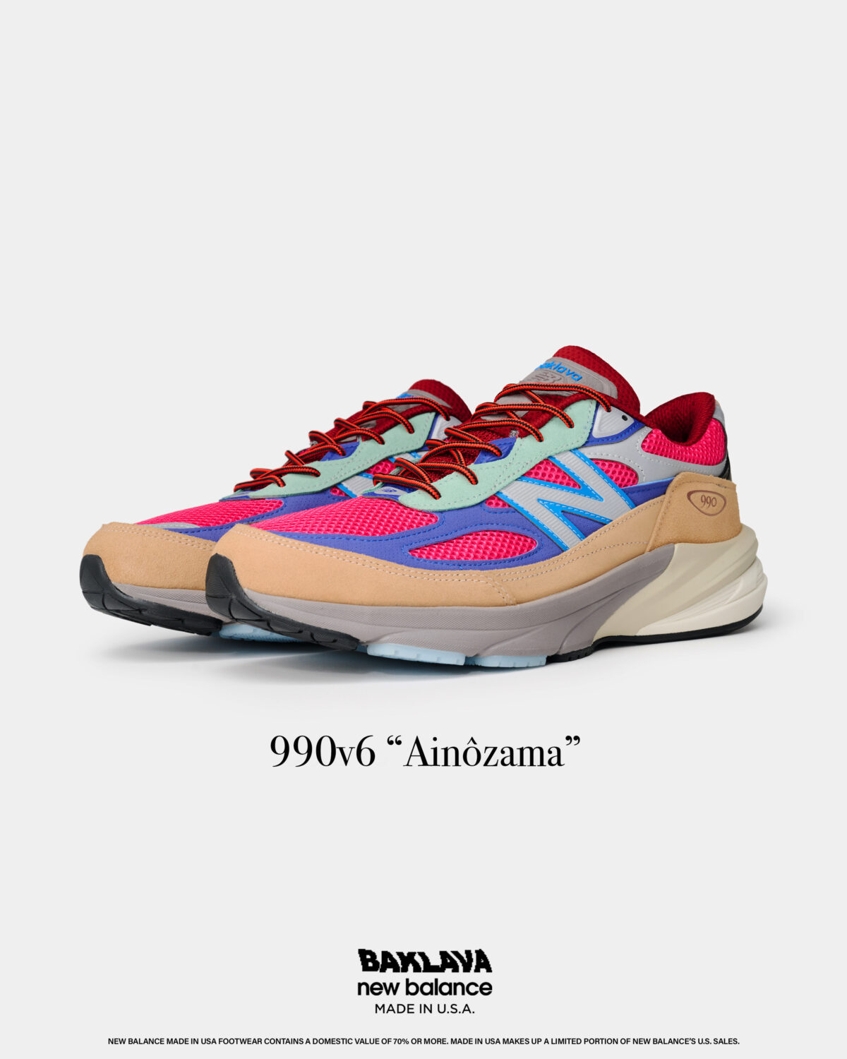 Baklava x New Balance 990 V6 