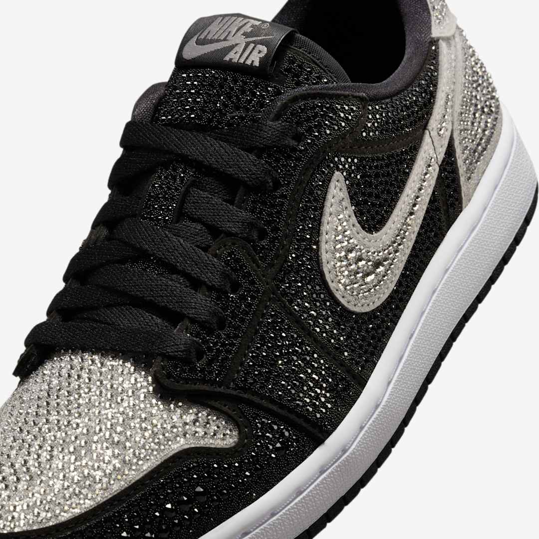 Swarovski x Air Jordan 1 Low OG WMNS "Stealth" HM9208-001