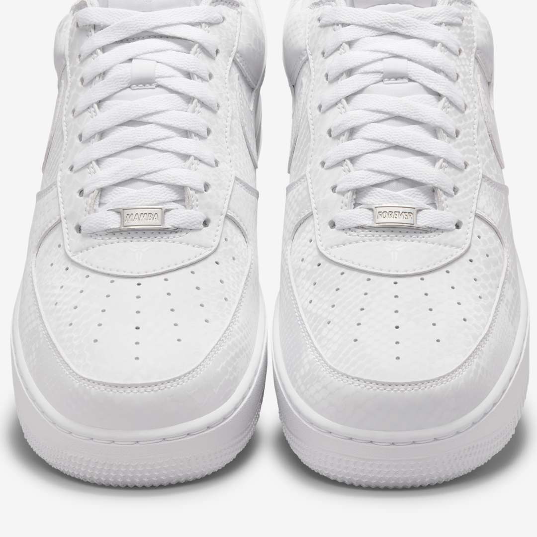 Kobe Bryant x Nike Air Force 1 Low "Forever White" IB0018-100