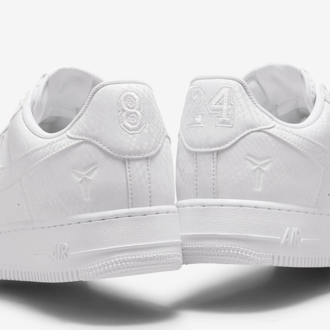 Kobe Bryant x Nike Air Force 1 Low "Forever White" IB0018-100