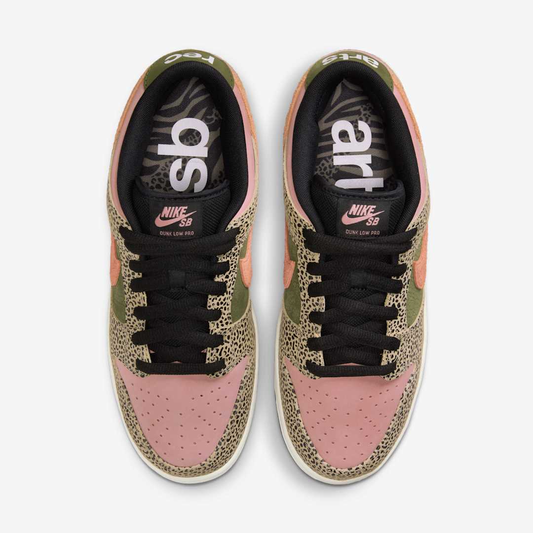 Arts & Rec x Nike SB Dunk Low "Rust Pink/Rough Green" IH3211-200