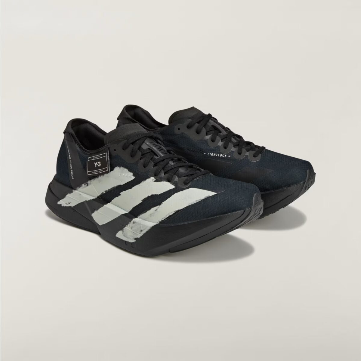 adidas gazelle silver green womens Y-3 Men's Adios Pro 4 M Alumina / Cinder / Cinder Running Shoes